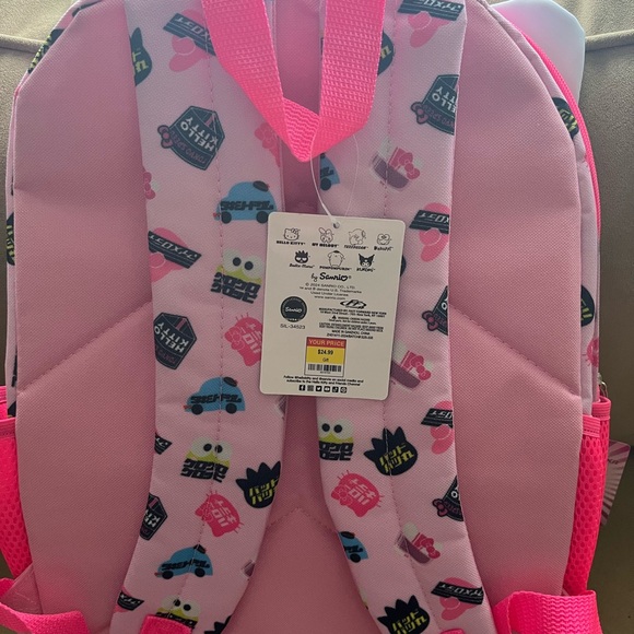 Hello Kitty Pink Backpack and Lunchbox - Picture 6 of 6